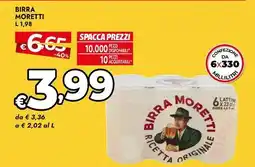 Bennet Birra MORETTI offerta