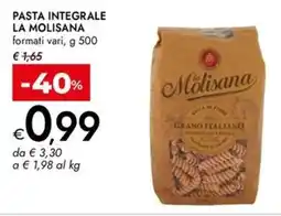 Bennet Pasta integrale LA MOLISANA offerta