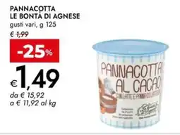 Bennet Pannacotta LE BONTÀ DI AGNESE offerta