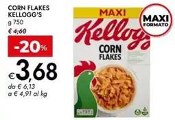 Bennet Corn flakes KELLOGG'S offerta