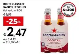 Bennet Bibite gassate SANPELLEGRINO offerta