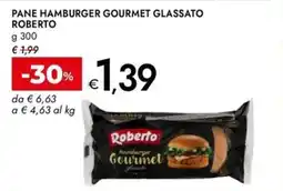 Bennet Pane hamburger gourmet glassato ROBERTO offerta