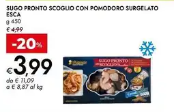 Bennet Sugo pronto scoglio con pomodoro surgelato ESCA offerta