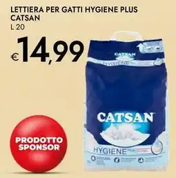 Bennet Lettiera per gatti hygiene plus CATSAN offerta