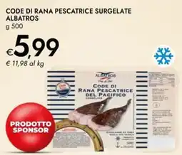 Bennet Code di rana pescatrice surgelate ALBATROS offerta