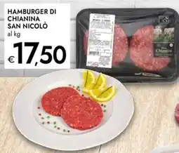 Bennet Hamburger di chianina SAN NICOLÒ offerta