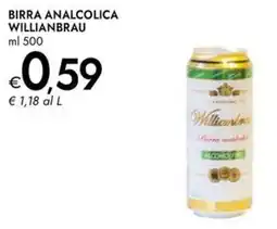 Bennet Birra analcolica WILLIANBRAU offerta