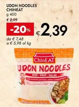 Bennet Udon noodles CHINEAT offerta