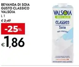 Bennet Bevanda di soia gusto classico VALSOIA offerta