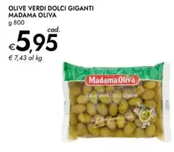 Bennet Olive verdi dolci giganti MADAMA OLIVA offerta