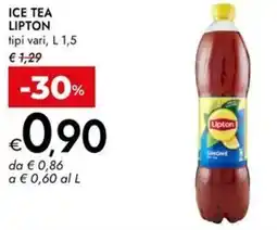 Bennet Ice tea LIPTON offerta