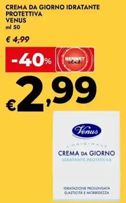 Bennet Crema da giorno idratante protettiva VENUS offerta