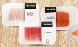 Bennet SASHIMI DI TONNO O DI SALMONE O DI PESCE SPADA offerta
