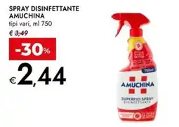 Bennet Spray disinfettante AMUCHINA offerta