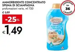 Bennet Ammorbidente concentrato SPUMA DI SCIAMPAGNA offerta