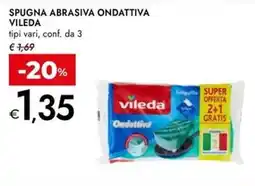 Bennet Spugna abrasiva ondattiva VILEDA offerta