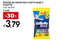Bennet Rasoio da uomo usa e getta blue ii GILLETTE offerta