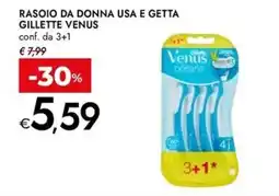 Bennet Rasoio da donna usa e getta GILLETTE VENUS offerta