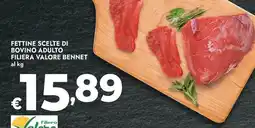 Bennet Fettine scelte di bovino adulto FILIERA VALORE BENNET offerta
