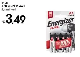 Bennet Pile ENERGIZER MAX offerta
