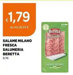 Ekom Salame milano fresca salumeria BERETTA offerta