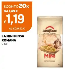 Ekom La mini pinsa ROMANA offerta