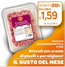 Ekom Gnocchi alla Barbabietola offerta