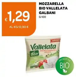 Ekom Mozzarella bio vallelata GALBANI offerta