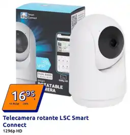 Action Telecamera rotante LSC Smart Connect offerta
