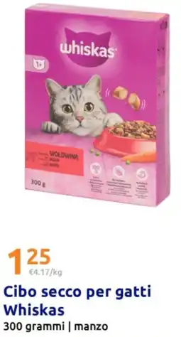 Action Cibo secco per gatti Whiskas offerta