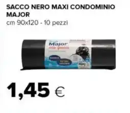 Tigre Sacco nero maxi condominio major offerta