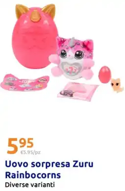 Action Uovo sorpresa Zuru Rainbocorns offerta