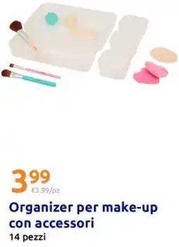 Action Organizer per make-up con accessori offerta