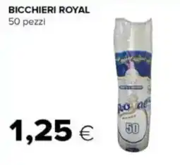 Tigre Bicchieri royal offerta