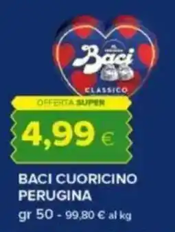 Tigre Baci cuoricino PERUGINA offerta