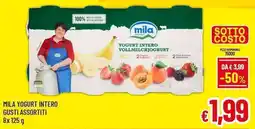 A&O Mila yogurt intero offerta