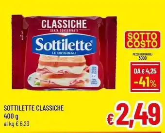 Sottilette classiche