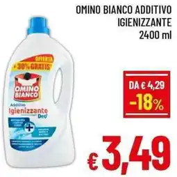 A&O Omino bianco additivo igienizzante offerta