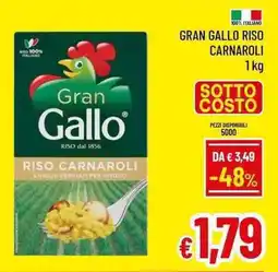 A&O Gran gallo riso carnaroli offerta