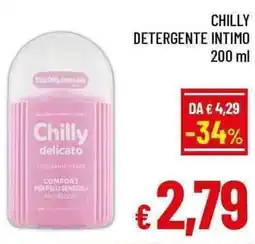 A&O Chilly detergente intimo offerta