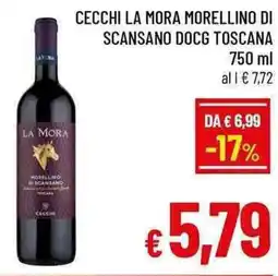 A&O Cecchi la mora morellino di scansano docg toscana offerta