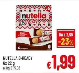 A&O Nutella b-ready offerta