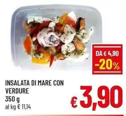 A&O Insalata di mare con verdure offerta