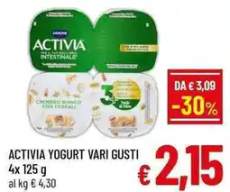 A&O Activia yogurt offerta