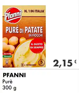 Iper Tosano PFANNI Purè offerta