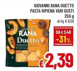 A&O Giovanni rana duetto pasta ripiena offerta