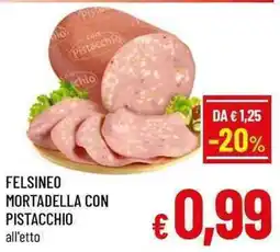 A&O Felsineo mortadella con pistacchio offerta