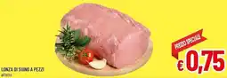 A&O Lonza di suino a pezzi offerta