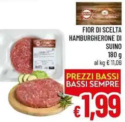 A&O Fior di scelta hamburgherone di suino offerta