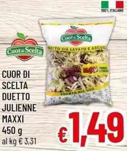 A&O Cuor di scelta duetto julienne maxxi offerta